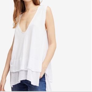 Free People | We the Free | white Peachy Top